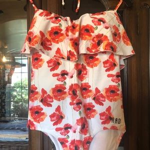 RAD Swim Madison Floral One piece swimsuit